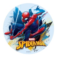 Papier en sucre Spiderman 16 cm