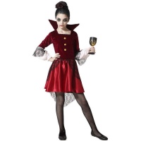 Costume court de vampire pour fille