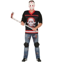 Costume de joueur de hockey pour adultes