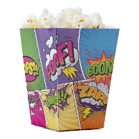 Boîte de bandes dessinées de super-héros haute - 12 unités