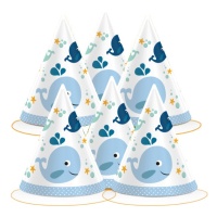 Chapeaux de petite baleine - 8 pcs.