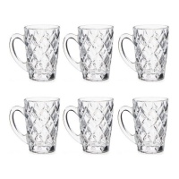 Tasse à café en diamant de 170 ml - 6 unités