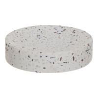 Porte-savon en granit avec mouchetures de 11 cm