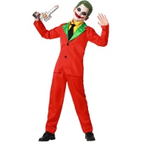 Costume de clown tueur rouge pour enfants