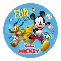 Gaufrette comestible Mickey mouse et ses amis