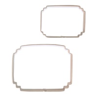 Coupe-cadres rectangulaires - PME - 2 pcs.