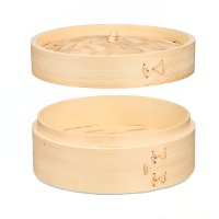 Cuit-vapeur en bambou de 18 cm