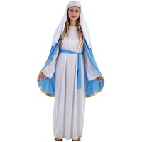 Costume de la Vierge Marie avec bonnet pour femmes