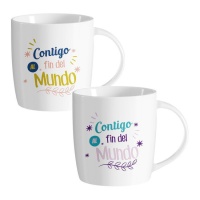 Mug Contigo al fin del mundo 350 ml - 1 unité