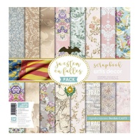 Kit de papiers scrapbooking de Ja estem en falles - Artis decor - 10 feuilles