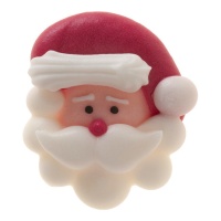 Figurines en sucre Père Noël 3,5 x 3,1 cm - Dekora - 48 unités