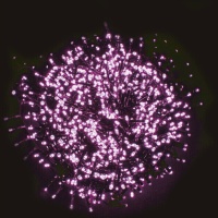 Guirlande lumineuse lilas
