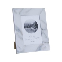 Cadre photo en marbre pour photos 13 x 18 cm - DCasa