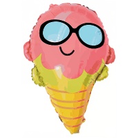 Ballon de glace de 67 x 50 cm