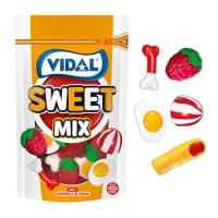 Sachet de bonbons gélifiés avec finition brillante - Sweet Mix Vidal - 180 gr