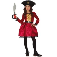 Costume de reine pirate pour filles
