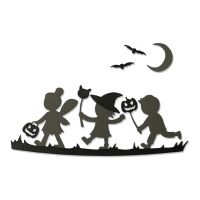 Lisa Jones Halloween Silhouette Die - Sizzix - 6 pcs.