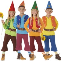Costume de nain coloré pour enfants