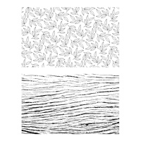 Tampons acryliques textures arbres - Artemio