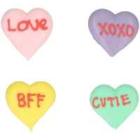 Figures en sucre de Love Notes - 8 unités