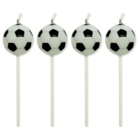 Bougies de football - PME - 4 pcs.
