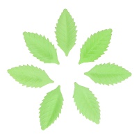 Feuilles vertes de 4 cm - FunCakes - 50 unités