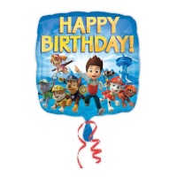 Ballon Paw Patrol Happy Birthday 45 cm - Anagramme