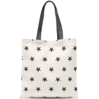 Sac en tissu blanc avec des étoiles