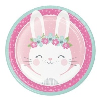 Assiettes Baby Bunny 22,2 cm - 8 pcs.