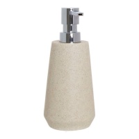 Distributeur de savon en sable transparent de 18,5 cm