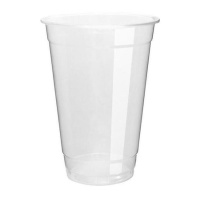 Gobelet en plastique transparent de 330 ml - 50 pièces