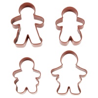 Découpoirs pour famille de pain d'épices - Wilton - 4 pcs.