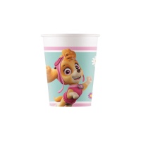 Gobelets Paw Patrol Skye et Everest 200 ml - 8 unités