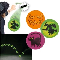 Balles en caoutchouc Halloween - 3 unités