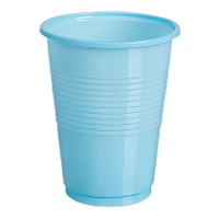 Gobelets en plastique colorés de 200 ml - 25 unités