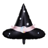 Ballon chapeau de sorcière 66,5 x 57,5 cm - PartyDeco