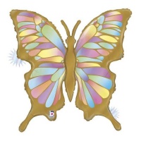 Globe terrestre papillon opale 84 cm - Grabo
