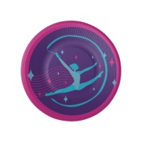 Plaques de gymnastique rythmique 17 cm - 8 pcs.