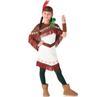 Costume d'indienne White Cloud pour filles