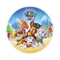 Vaisselle Paw Patrol 18 cm - 8 unités