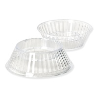 Porte-oeufs transparent pour oeufs de 1 kg - Decora - 3 pcs.