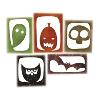 Tim Holtz Halloween Die Set - 5 pcs.