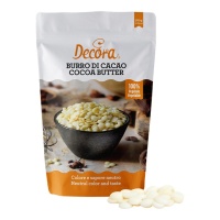 Pépites de beurre de cacao 160 gr - Decora