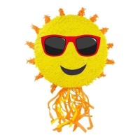 39 cm Piñata Soleil 3D avec lunettes