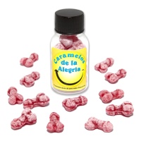 Bonbons de joie en forme de pénis - 25 grammes