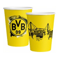 Gobelets du BVB Dortmund 250 ml - 8 pièces