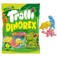 Dinosaures en gomme - Trolli Dinorex - 100 grammes