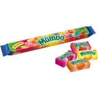 Bonbons à mâcher Mamba au goût de fruits - 106 grammes