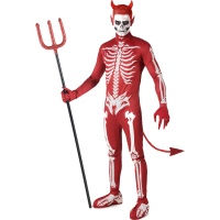 Costume de démon squelette pour homme