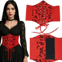 Corset avec motifs de papillons pour adulte